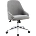 Boss Office Products Boss Carnegie Desk Chair - Fabric - Gray B516C-GY